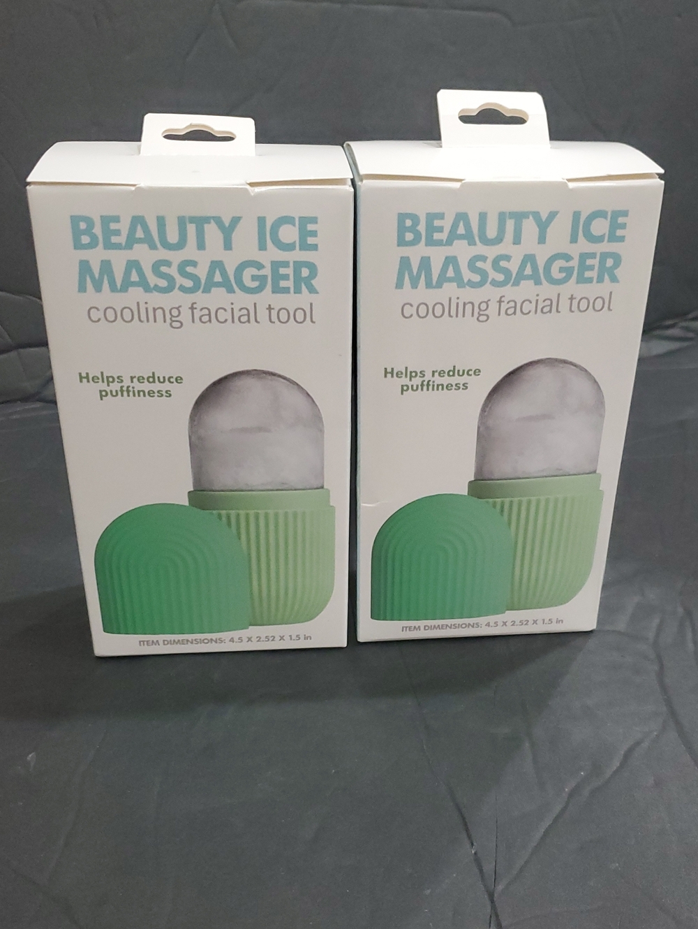 2pack beauty ice massager cooling facial tool brand new